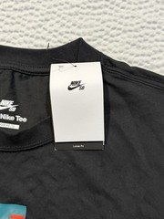 Nike SB T-Shirt Mens Size Large Black Tee Loose Fit Sports Guy NWT Retail $45