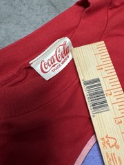 Vintage 1993 Coca Cola Santa Claus Christmas T Shirt Mens Size XL Made in USA