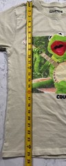 Disney Muppets Kermit The Frog T-Shirt Adult Unisex Small Tan Country Roots Tee