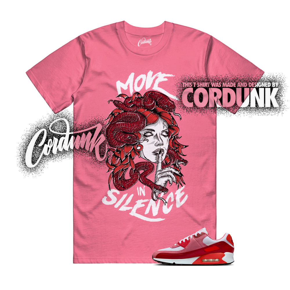 Air Max 90 Peony Light Crimson Team White Valentines Day 2026 T Shirt Match MIS