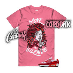 Air Max 90 Peony Light Crimson Team White Valentines Day 2026 T Shirt Match MIS