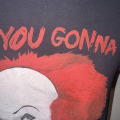Stephen King IT Pennywise Clown T-Shirt Small Horror Movie Graphic Tee Halloween