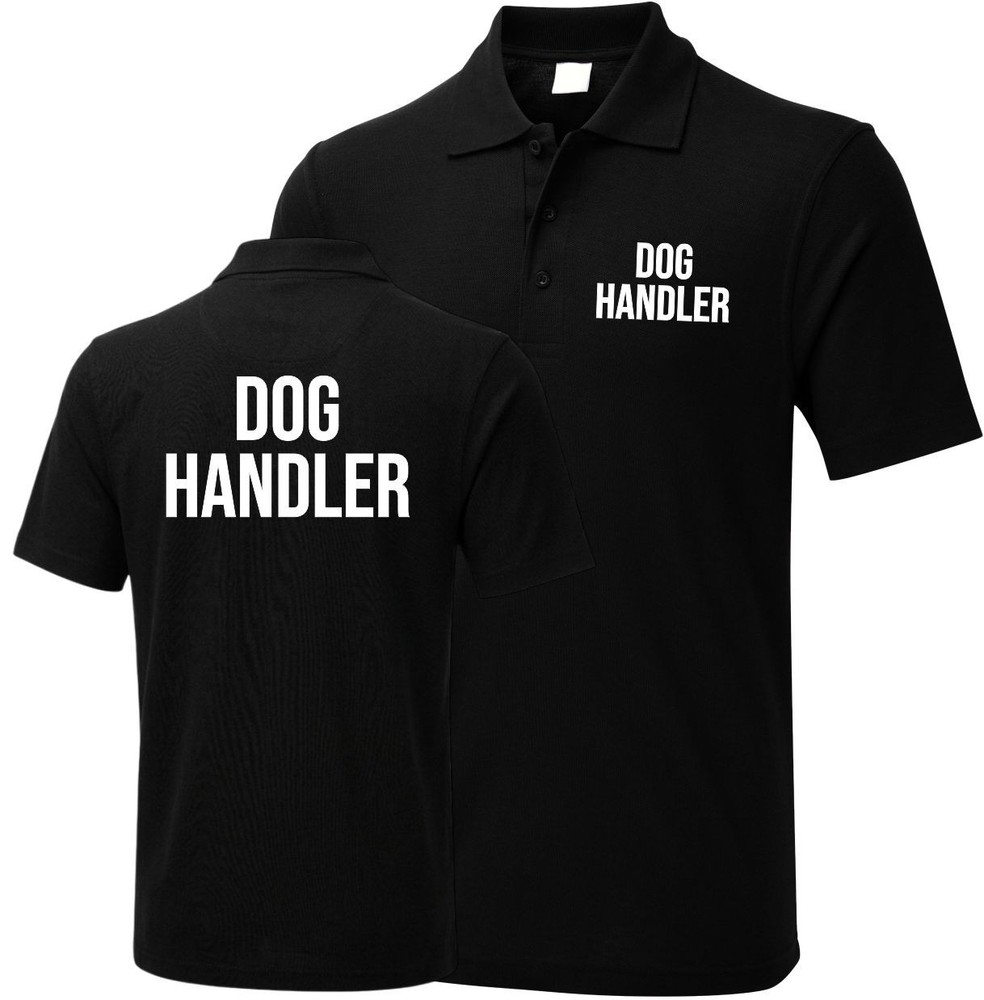 Dog Handler Polo T-Shirt, Petrol Unit K9 Unisex Tee Shirt, Workwear Polo Shirt
