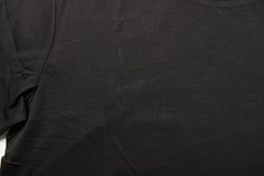 Manvoure Men’s The Essential Slim Fit Cotton Tee DH3 Jet Black Medium NWT