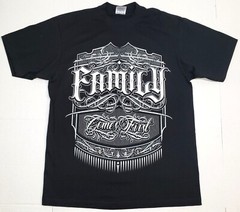 FAMILY FIRST T-Shirt Urban Streetwear 100% Cotton Tee Adult Men’s New