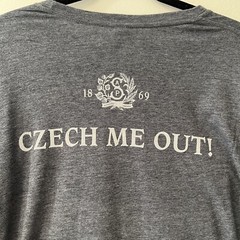 NEW Authentic Staropramen Beer Prague Czech Republic Gray T-Shirt – Czech Me Out