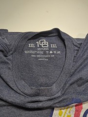 108 Stitches Men’s Shirt L Heather Gray Pointy Boots Amarillo Tri-Blend XXL 2019