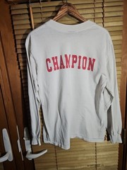 Vintage 90s St John’s Red Storm College Sports Tee T Shirt M L NYC New York City