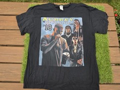 ’18 Aubrey (Drake)& The Three Migos Tour Graphic T-shirt Cut Tag Mens Large NWOT