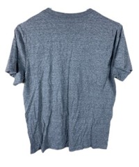 NFL Team Apparel Shirt Mens S Gray Short Sleeve Shield Logo Football Graphic Tee