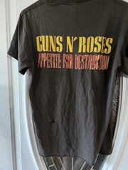 Vintage Guns N Roses Appetite For Destruction 1980s T Shirt