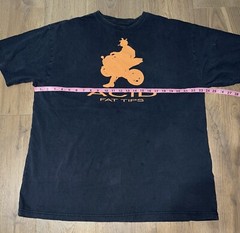 VTG ACID CIGARS PROMO TEE TOBACCO SMOKING FAT TIPS SZ XL ? 23.5×29 BIKER GRUNGE