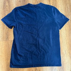 Oakley Lunaformic Tee Shirt Purple Navy Heavy Cotton Mens Large Y2K surf skater