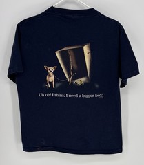 Vtg 90’s Taco Bell Chihuahua Here Lizard Lizard T Shirt USA XL Single Stitch
