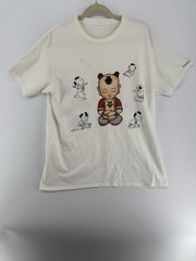 Bay Buddha T Shirt Size Unknown See Measurements, W/stain