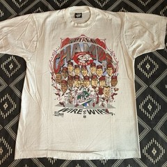 CINCINNATI REDS 1990 World Series Champs Licensed T-Shirt. LARGE Dead Stock VTG