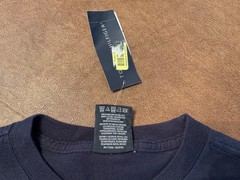 NWT Tommy Hilfiger blue mens t-shirt Size Large, 100% cotton, machine washable.
