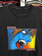 Vintage Hook Ups Devilman 13 Skateboards Anime Manga T-Shirt Size L Fuct