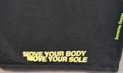 Nike Shirt Black M Graphic Limited Edition World Tour Oregon MOVE YOUR BODY Mens