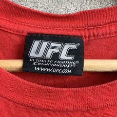 UFC Gym Shirt Mens XL Red Ultimate Fighting Championship Las Vegas 2008 MMA Tee