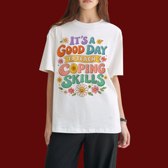 Coping Skills Shirt School Counselor Mental Health Teacher Tee