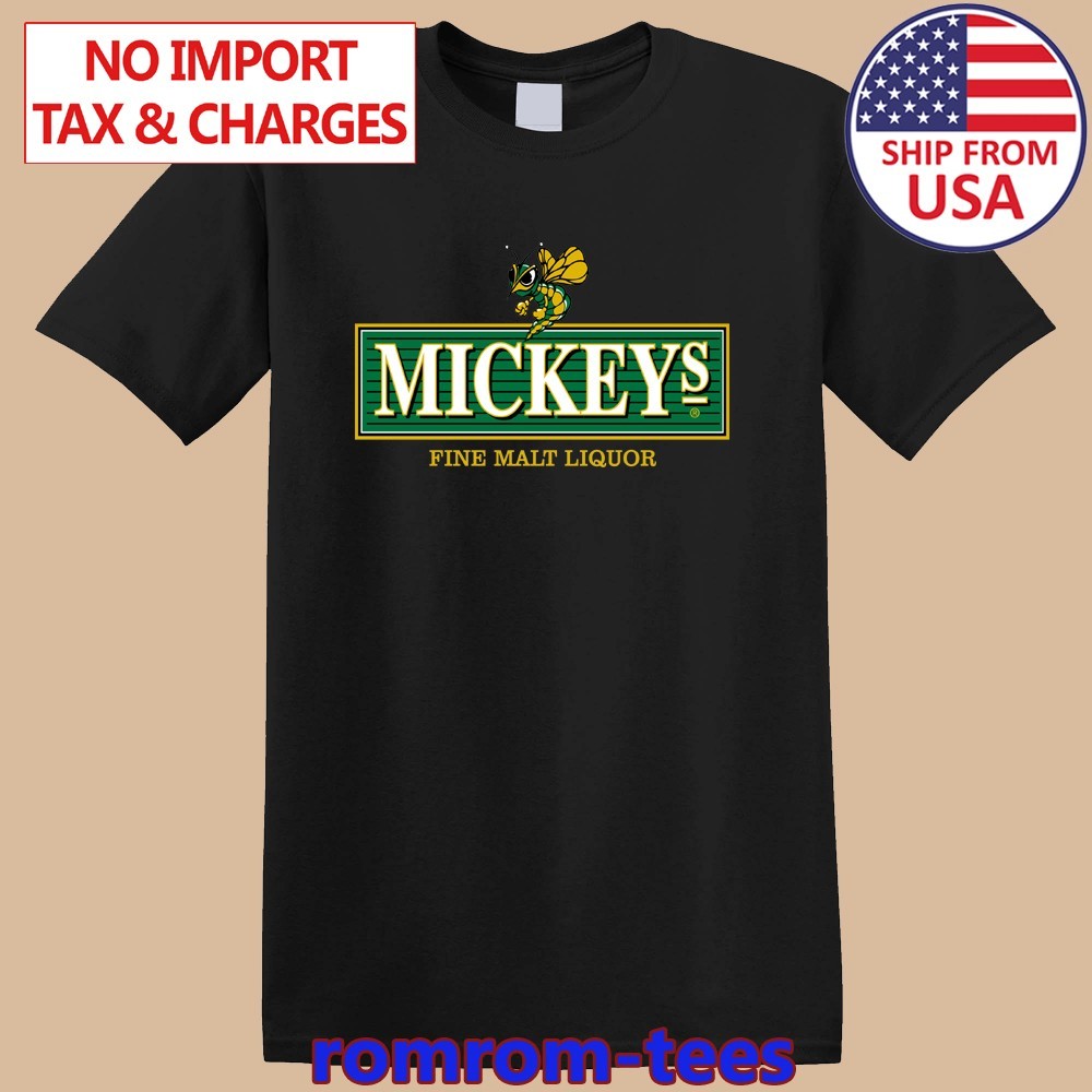 Mickeys Fine Malt Liquor Black Size S-5XL