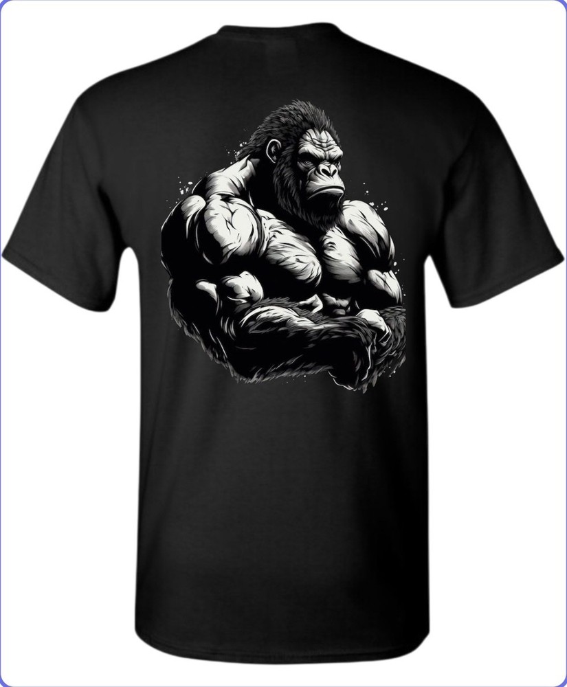 Gorilla Gym Men’s T-Shirt Till I Collapse Small To 3X-Large A