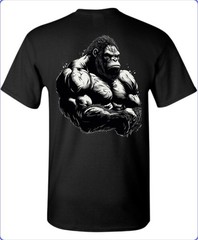 Gorilla Gym Men’s T-Shirt Till I Collapse Small To 3X-Large A
