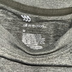 Men’s All In Motion Short Sleeve Soft Stretch T Shirt Olive Size Medium NWT