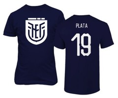 Equador Soccer #19 Gonzalo Plata World Football Fans Adult and Youth T-Shirt