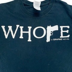 Whores Graphic Novel T-Shirt Big City Comics Studio Medium Gun R Design