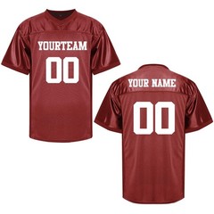 Custom Football Jersey Men Women Stitched Short Sleeve Tee Top Any Name Number