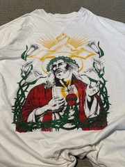 Crazy Vintage Grail 90s Jesus T-shirt, Size M Or Large, Single Stitch