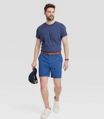 Goodfellow & Co. Men’s Vintage BLUE Short Sleeve Pocket T-Shirt SZ SMALL