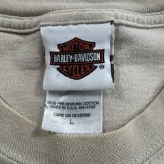 Vintage Harley Davidson T-Shirt Men’s L Farthest North Outpost Fairbanks AL 2004