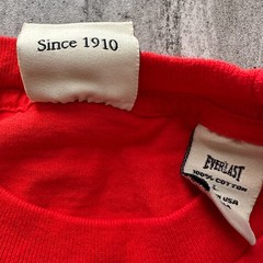 Vintage Everlast Floyd Patterson Helsinki 1952 Boxing Tee Red USA Large