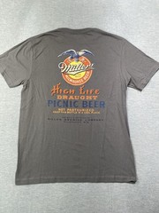 Licensed Men’s Beverage Comfortable Lightweight Tagless Short Sleeve Size M