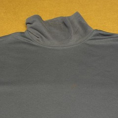 L.L. Bean Shirt Mens Large Blue Long Sleeve Turtleneck Base Layer Winter Tee
