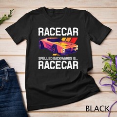 Racecar Spelled Backwards – Car Racer Mechanic Racing Race Unisex T-shirt