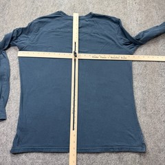 Kuhl Long Sleeve T-Shirt Men L Blue Wildfibre Crew Neck Solid Breathable