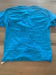 Champion Mens Crew Neck T Shirt Short Sleeve T-Shirt Blue XL