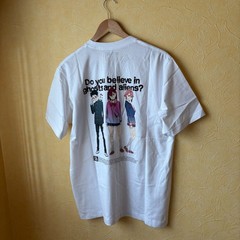 UNIQLO Dan Da Dan UT Graphic T-Shirt White Momo Okarun Aira Turbo Granny Japan