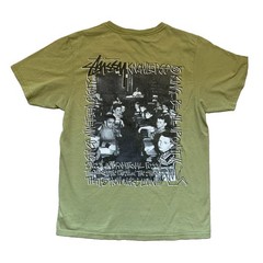 Stussy Shirt Mens Small Green Graphic Streetwear Skater Y2K