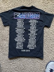 Rascal Flatts 2016 Rhythm & Roots Tour T-Shirt Black Small Country