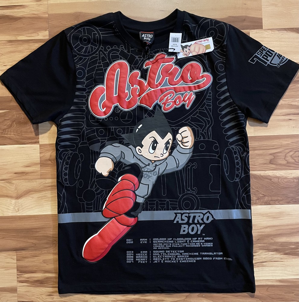 Astro Boy Vintage Men’s Shirt Japanese Manga Mighty Atom Southpole Collaboration