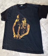 Vintage 90s 1997 Tupac 2Pac T-Shirt Rap Tee Mens XL Black Stop The Violence