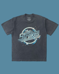 The Strokes Black Vintage washed Tee Shirt