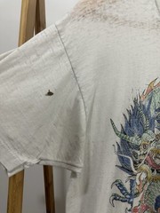 VTG Oriental Dragon California Chinatown Super Thrashed Paper Thin Worn T-Shirt