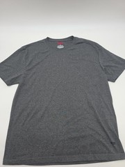 Levis T-Shirt Mens Large Gray Solid Cotton Blend Tee.#45428