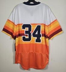 Maxi Milian Jersey Size XL Chest 24 Inches Star Shirt New Orange White